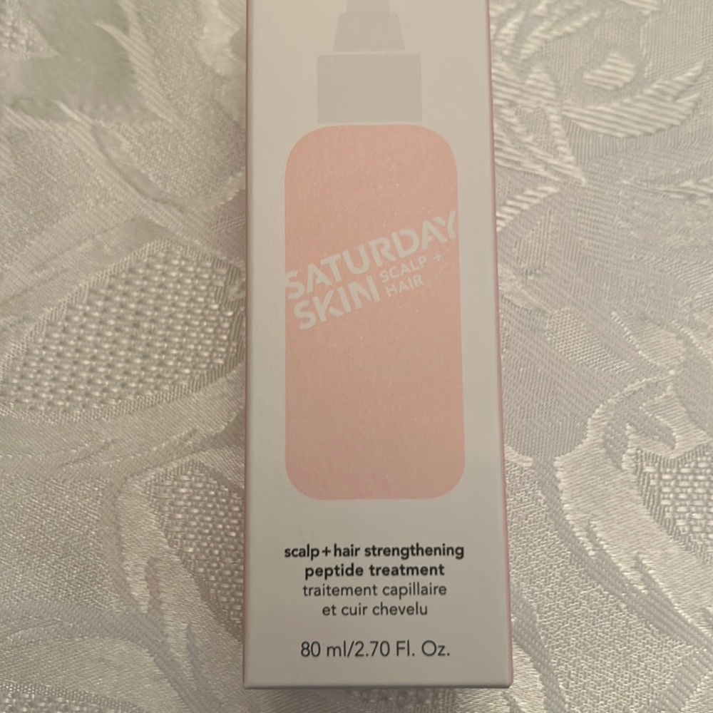 🆕 NWT Saturday Skin scalp + hair STRENGTHENING PEPTIDE TREATMENT 80 ml 2.7oz